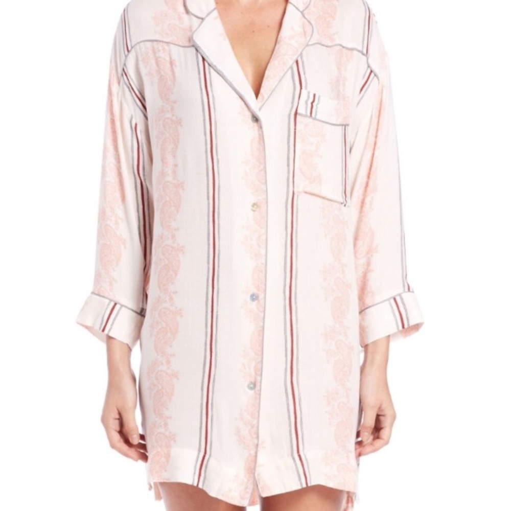 *intimately* Free People Pajamas shirt/dress